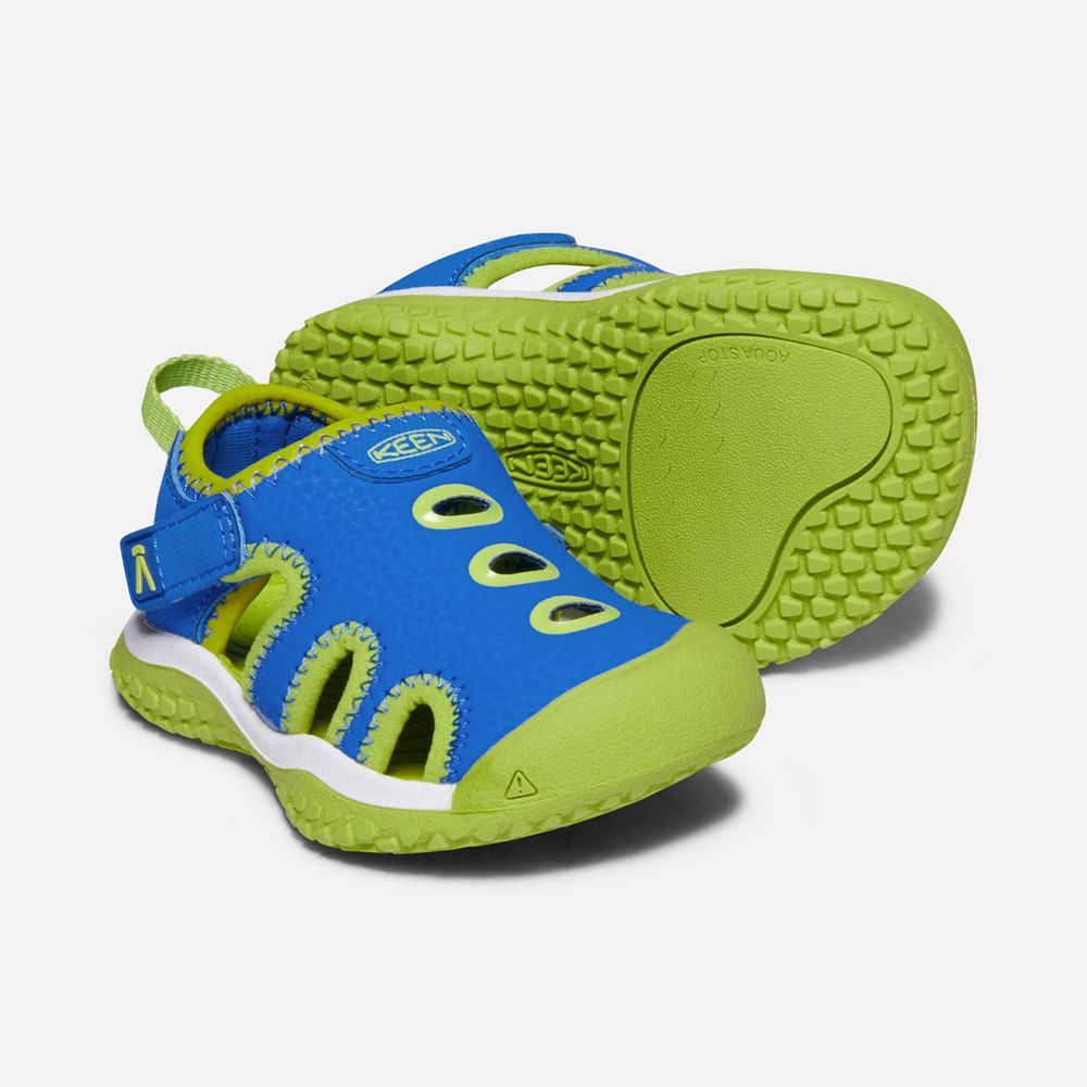 Keen Sandaal Kinderen Blauw/Groen - Stingray - 07438-PEAU